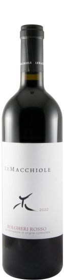 2022 Le Macchiole Bolgheri red