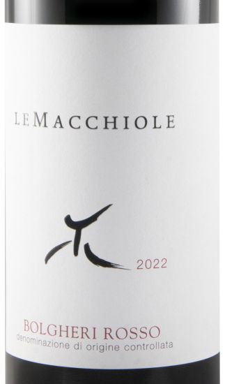 2022 Le Macchiole Bolgheri red