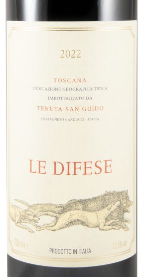 2022 Tenuta San Guido Le Difese Toscana tinto