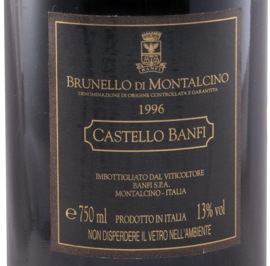 1996 Castello Banfi Brunello di Montalcino tinto