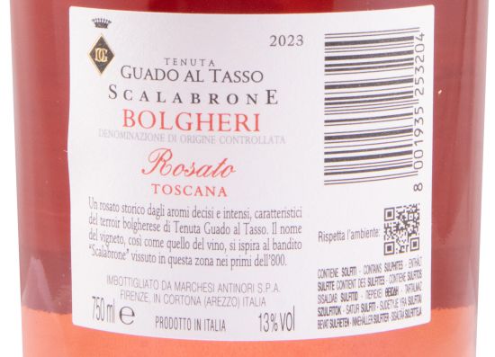 2023 Tenuta Guado al Tasso Scalabrone Bolgheri rosé