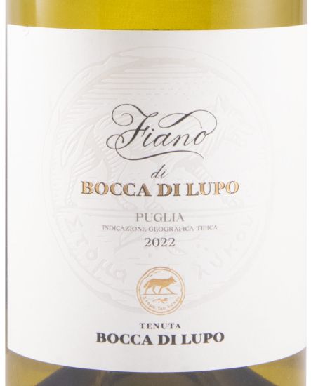 2022 Fiano di Bocca di Lupo biológico branco