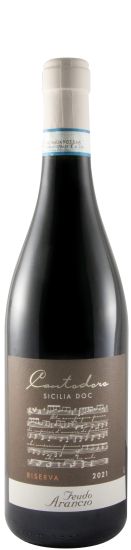 2021 Feudo Arancio Cantodoro Riserva red (damaged label)