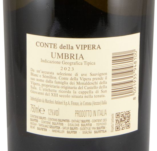 2023 Castello della Sala Conte della Vipera branco