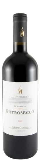 2022 Le Mortelle Botrosecco Maremma tinto (rótulo danificado)
