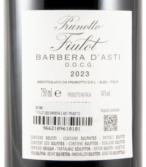 2023 Prunotto Fiulot Barbera d'Asti tinto