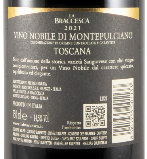 2021 La Braccesca Nobile di Montepulciano tinto