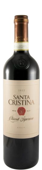 2022 Santa Cristina Chianti Superiore tinto (rótulo danificado)