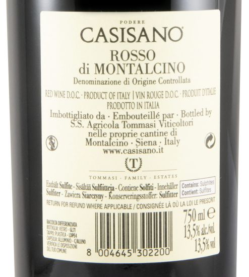2022 Casisano Rosso di Montalcino tinto