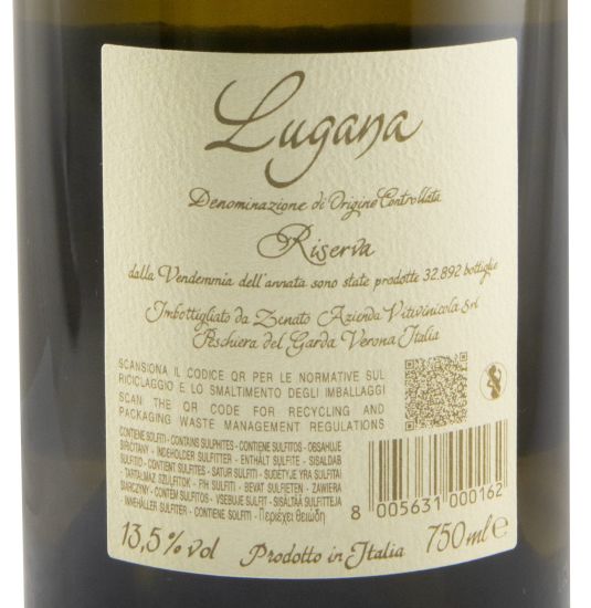 2021 Zenato Lugana Riserva Sergio Zenato branco