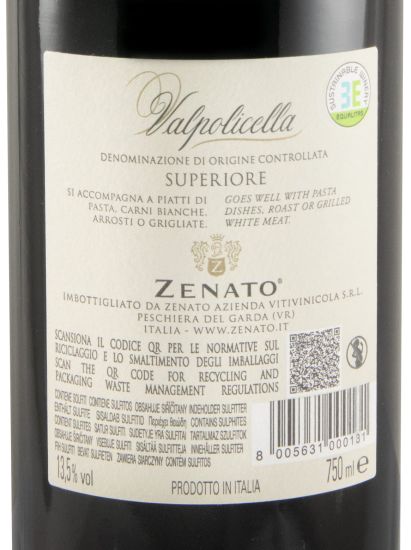 2021 Zenato Valpolicella Superiore tinto