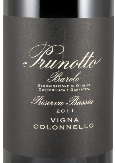 2011 Prunotto Vigna Colonnello Riserva Bussia Barolo tinto
