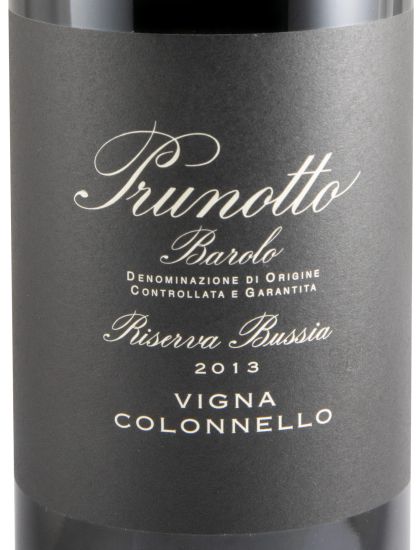 2013 Prunotto Bussia Vigna Colonnello red