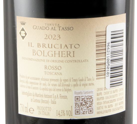 2023 Tenuta Guado al Tasso Il Bruciato Bolgheri tinto