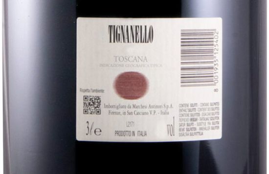 2008 Tignanello red 3L