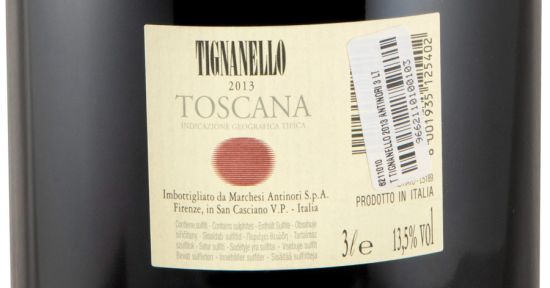 2013 Tignanello red 3L