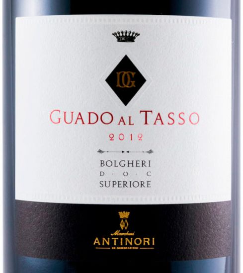 2012 Tenuta Guado al Tasso Bolgheri Superiore tinto 6L