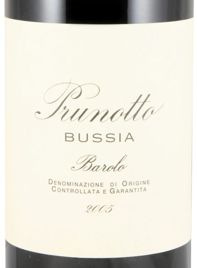 2005 Prunotto Bussia Barolo tinto