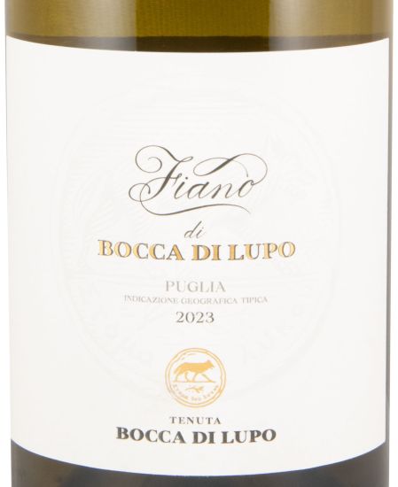 2023 Fiano di Bocca di Lupo biológico branco