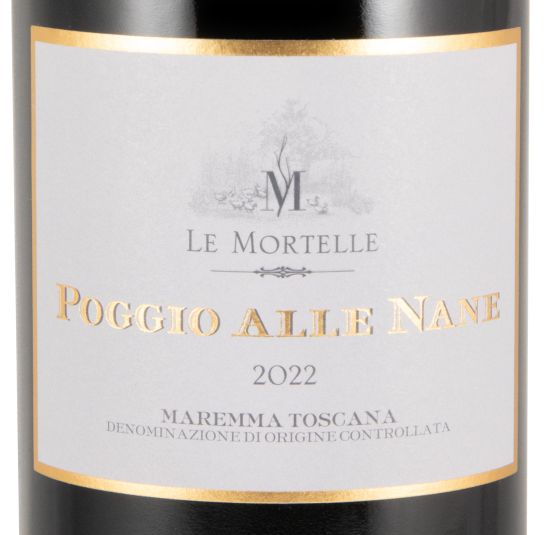 2022 Le Mortelle Poggio alle Nane Maremma Toscana tinto