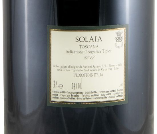 2017 Solaia tinto 3L