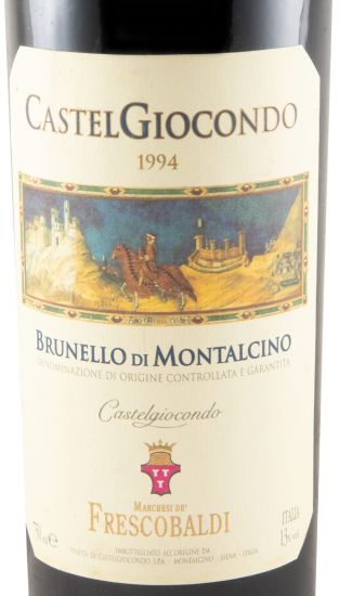 1994 Frescobaldi Castelgiocondo Brunello di Montalcino tinto