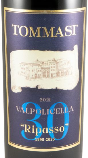 2021 Tommasi Ripasso Valpolicella Edição 30º Aniversário 1995-2025 Classico Superiore tinto
