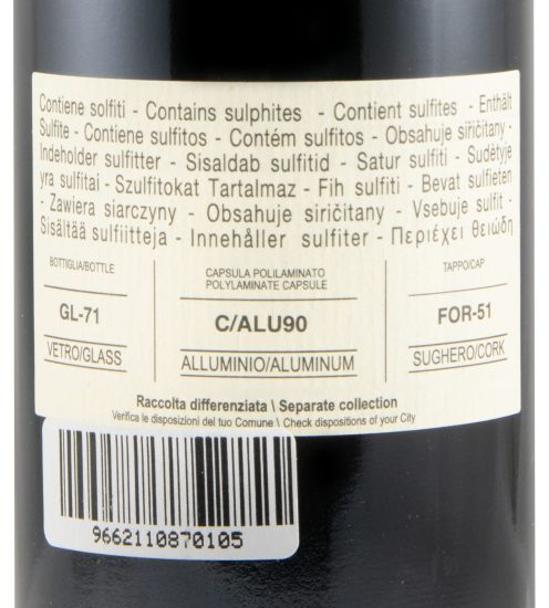 2022 Tenuta San Guido Sassicaia Bolgheri tinto 37,5cl
