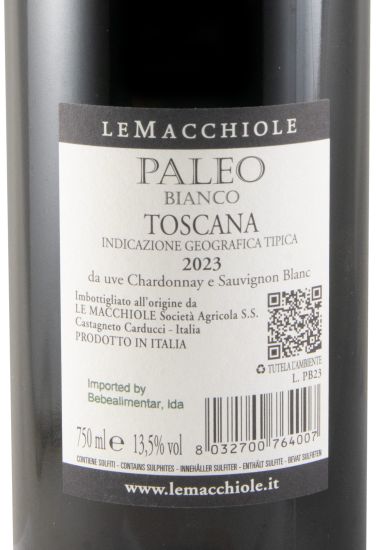 2023 Le Macchiole Paleo white