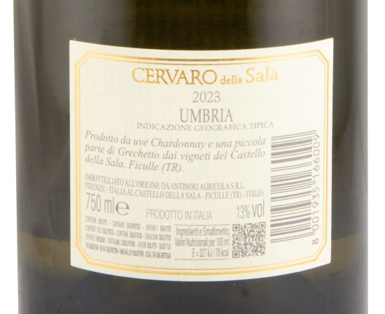 2023 Castello della Sala Cervaro della Sala branco