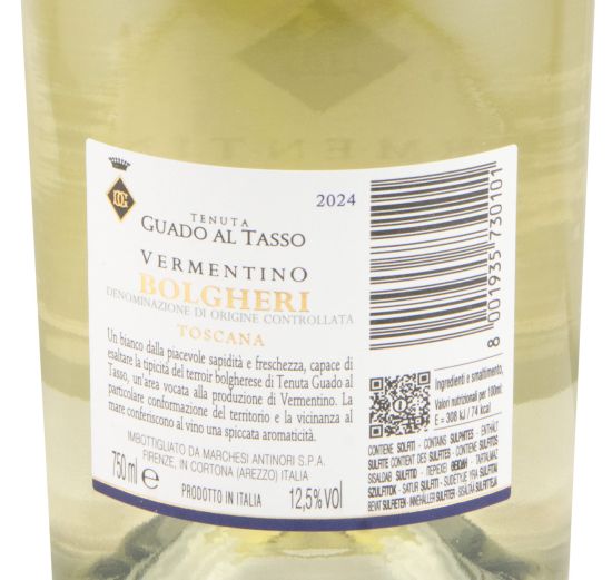 2024 Tenuta Guado al Tasso Vermentino Bolgheri white (damaged label)