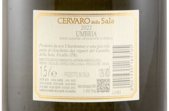 2022 Castello della Sala Cervaro della Sala branco 1,5L