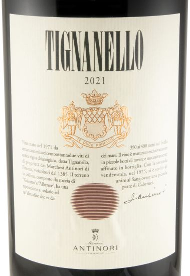 2021 Tignanello tinto 6L