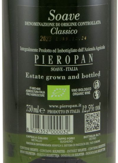 2023 Pieropan Calvarino Soave Classico biológico branco