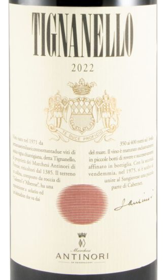 2022 Tignanello tinto