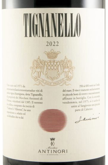 2022 Tignanello tinto 1,5L
