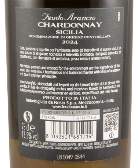 2024 Feudo Arancio Chardonnay branco