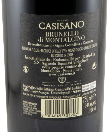 2019 Casisano Brunello di Montalcino tinto