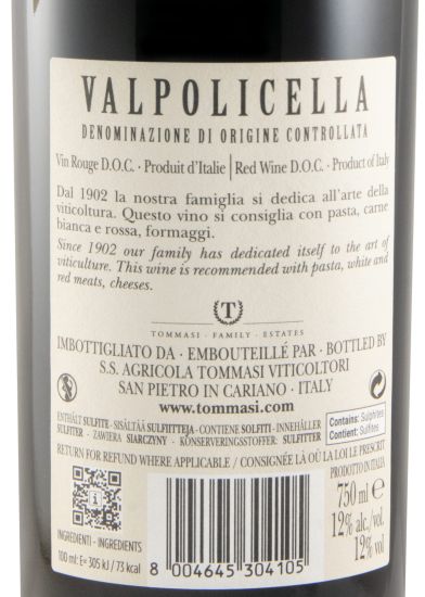 2024 Tommasi Valpolicella red
