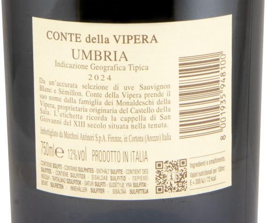 2024 Castello della Sala Conte della Vipera white