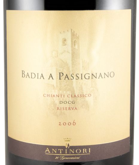 2006 Badia a Passignano Chianti Classico Riserva tinto 3L