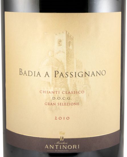 2010 Badia a Passignano Chianti Classico Riserva tinto 3L