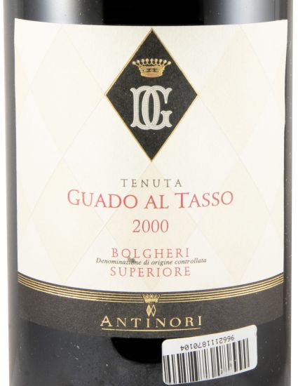 2000 Tenuta Guado al Tasso Bolgheri Superiore tinto 1,5L