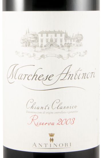 2003 Marchese Antinori Chianti Classico Riserva red