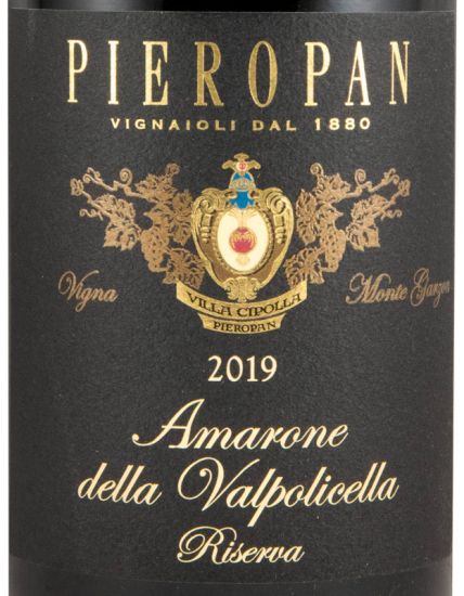 2019 Pieropan Vigna Garzon Amarone della Valpolicela Riserva organic red