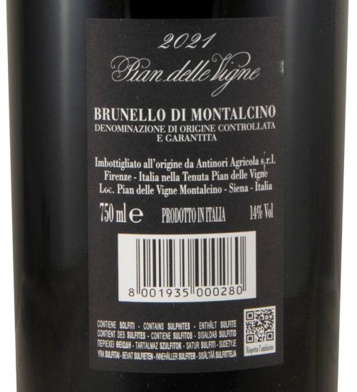 2021 Pian delle Vigne Brunello di Montalcino tinto
