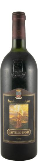1992 Castello Banfi Brunello di Montalcino red