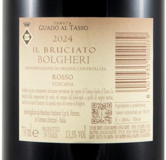 2024 Tenuta Guado al Tasso Il Bruciato Bolgheri tinto