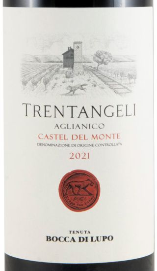 2021 Tormaresca Trentangeli Castel del Monte biológico tinto