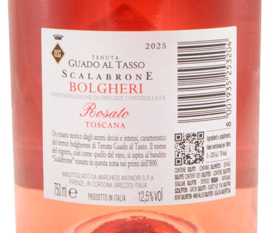 2025 Tenuta Guado al Tasso Scalabrone Bolgheri rosé